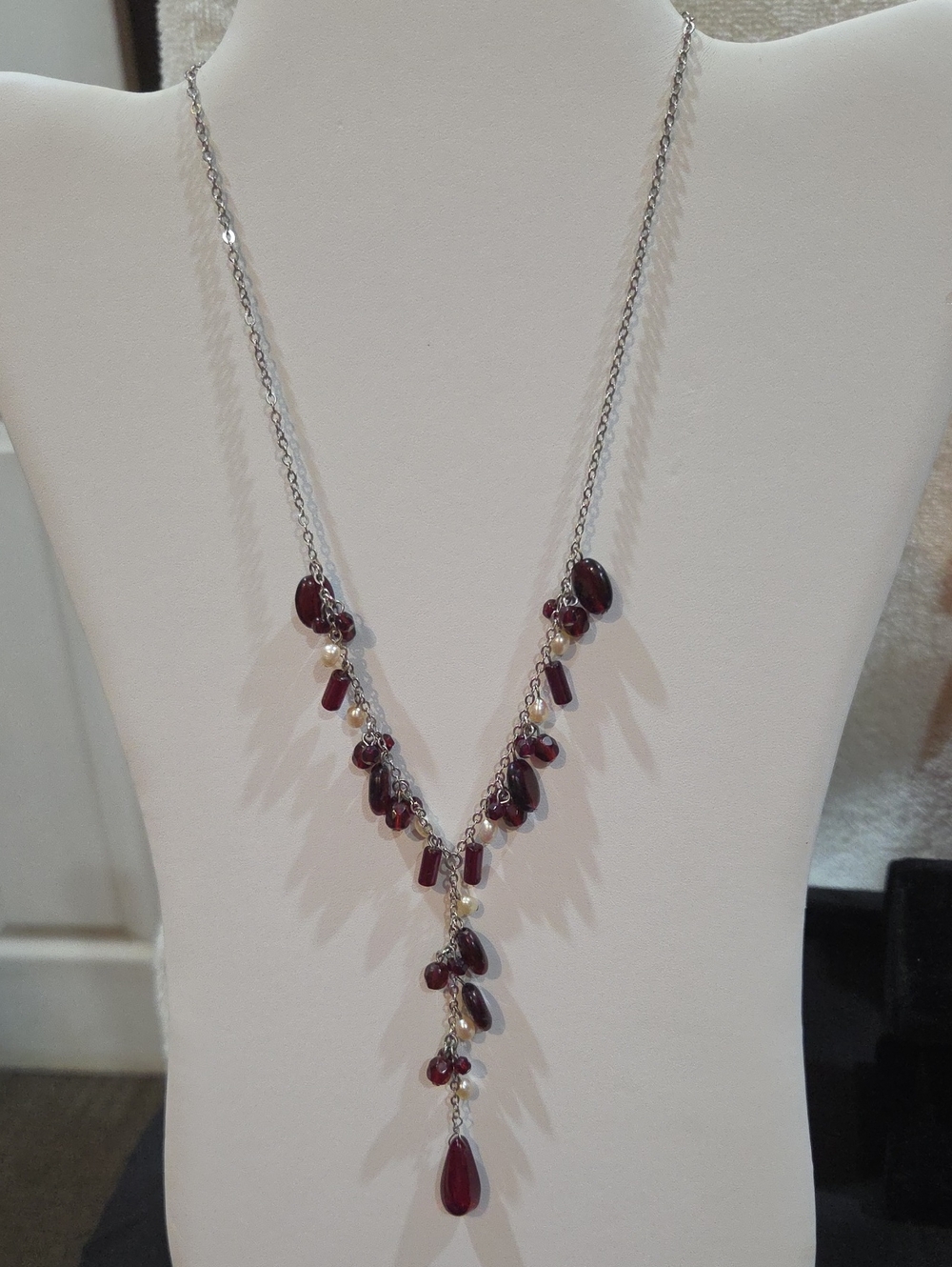VICKY JOUSAN "Y" NECKLACE